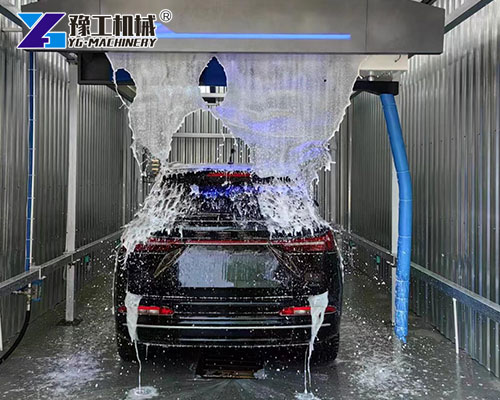 YG touchless car wash machine operation