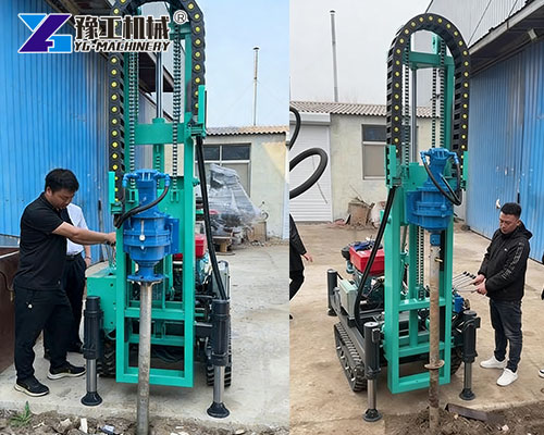 Mini Crawler Pile Driver Compact