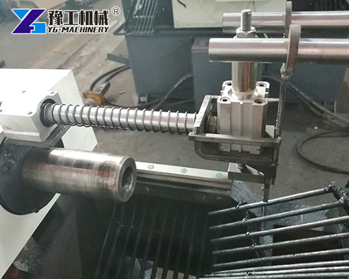 Steel rebar coupler threading production equipment