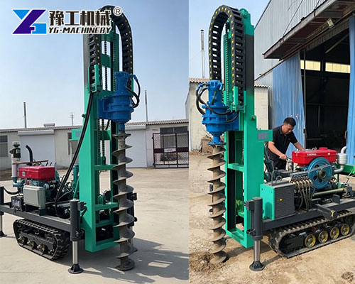 YG Crawler Screw Pile Driver for Sale